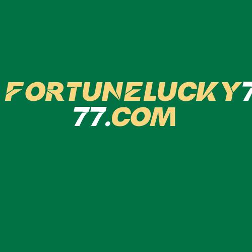 Logo da FORTUNELUCKY777